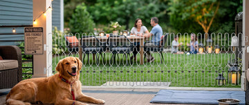 🚪✨ Summer Entertaining 101: How to Keep Your Dog Safe (And Your Home Stylish) During Patio Season