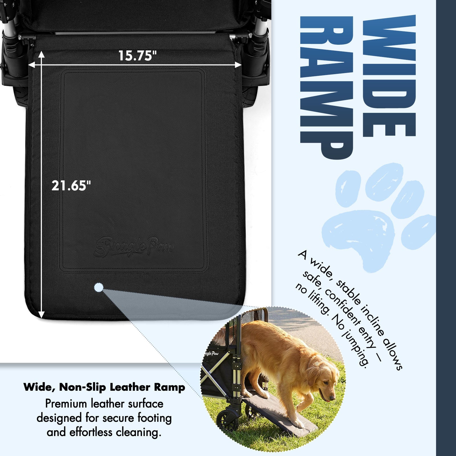 wide dog ramp